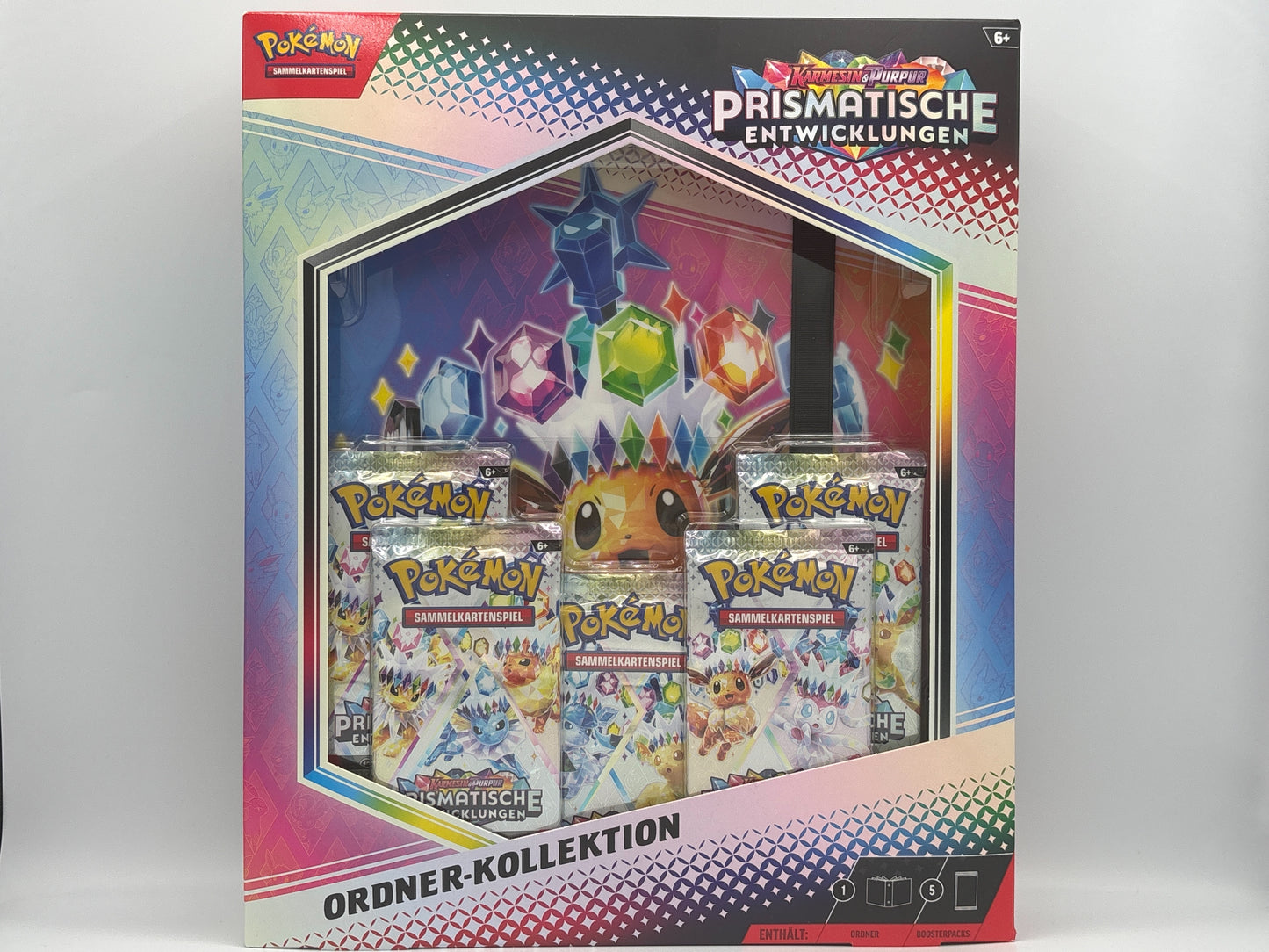 Pokémon Prismatische Entwicklungen Ordner-Kollektion deutsch