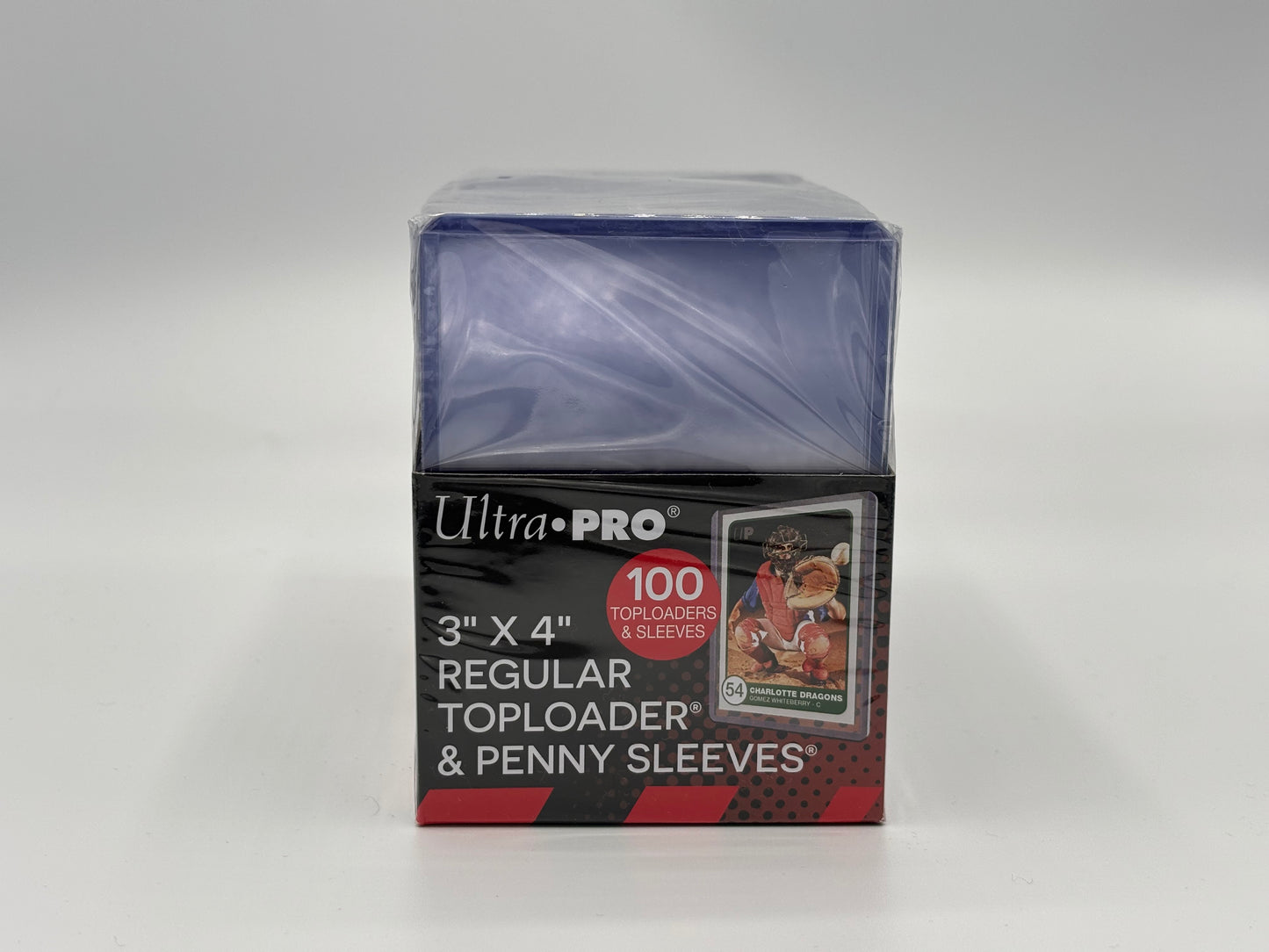 Ultra PRO 3" x 4" 100 Toploader+Sleeves
