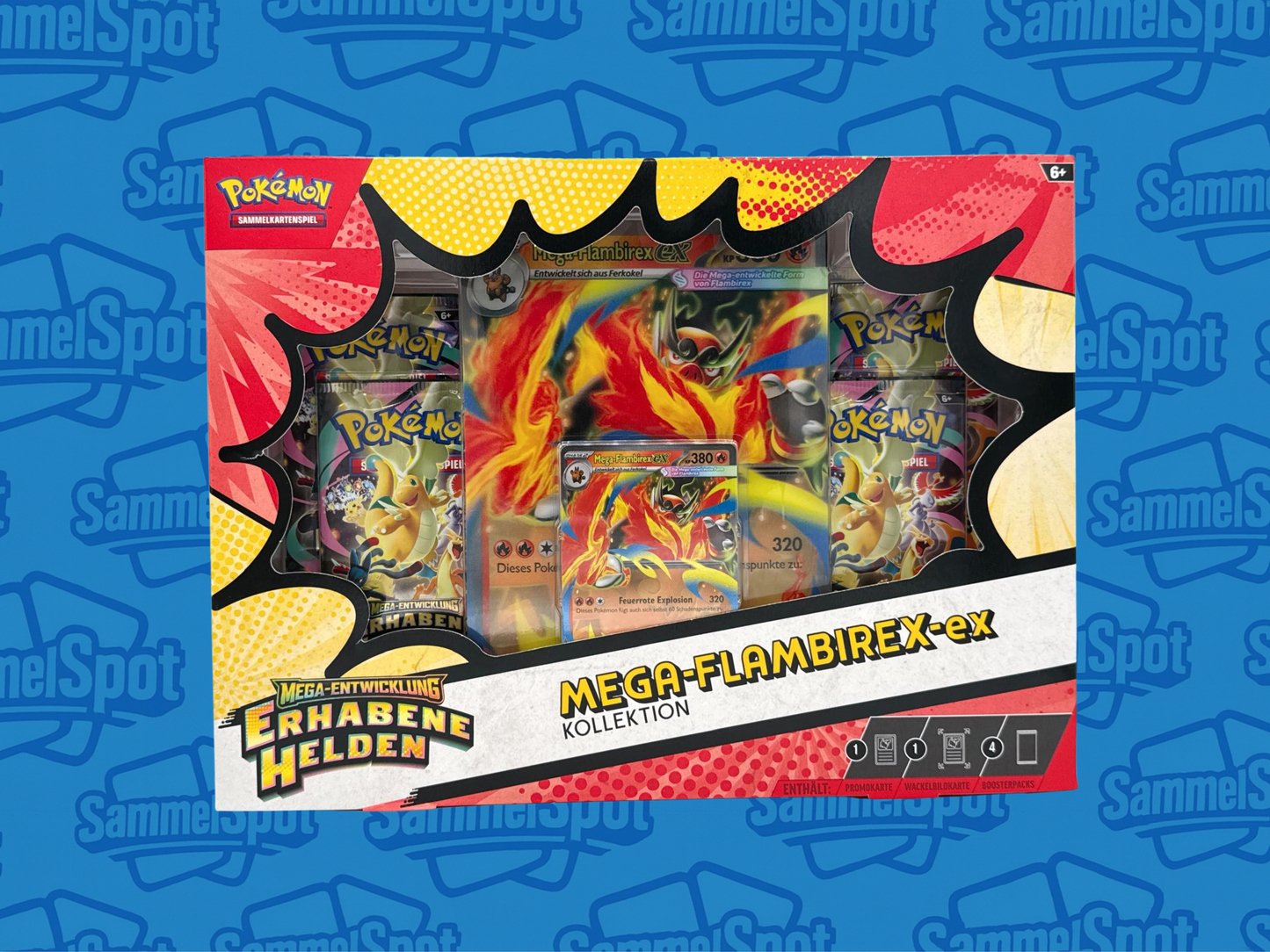 Pokémon - Mega-Entwicklung Erhabene Helden Kollektion (Deutsch)