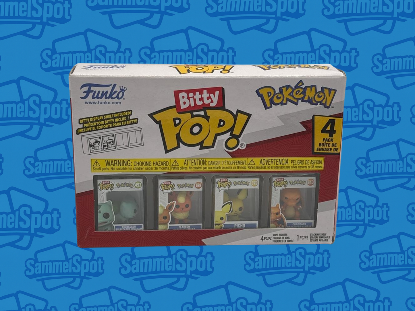 Funko Bitty Pop! Pokémon 4-Pack Mini Figures