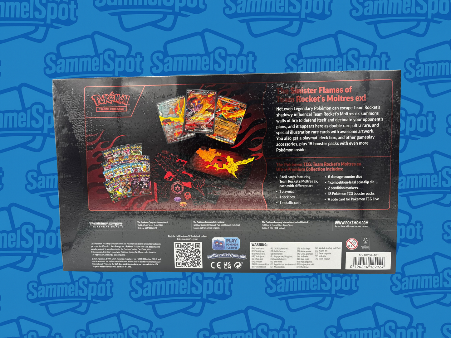 Pokémon - Team Rocket’s Moltres ex – Ultra-Premium Collection (Englisch)