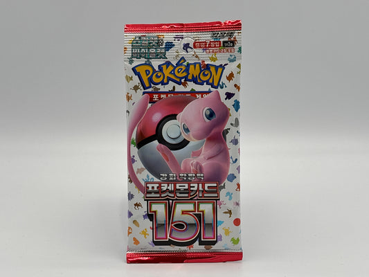 Pokémon  - 151 Einzelbooster (SV2a) koreanisch
