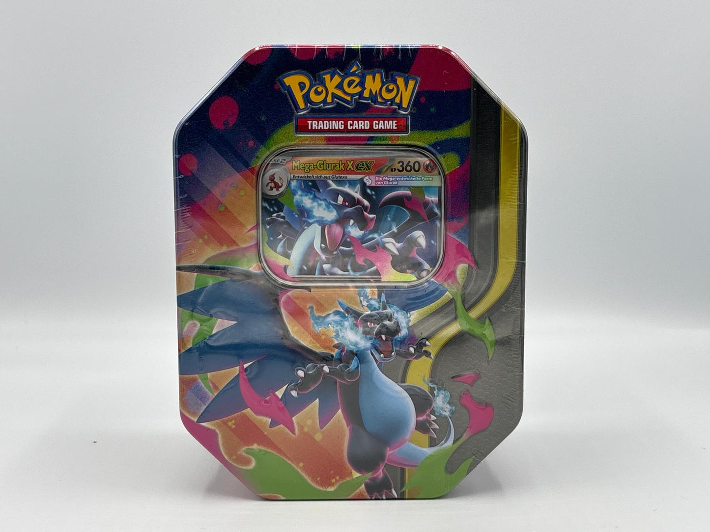 Pokémon - Mega-Glurak X EX Tin-Box (Deutsch)