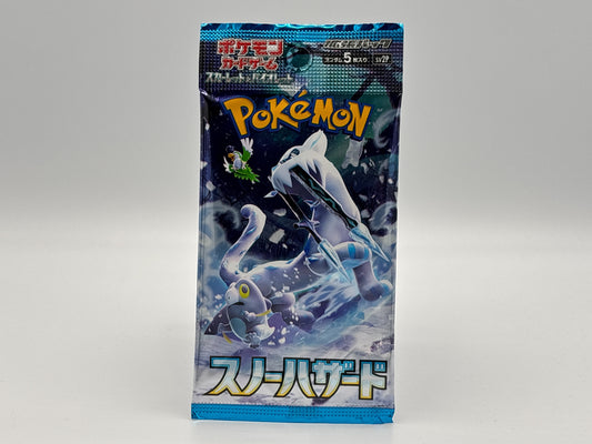 Pokémon - Snow Hazard Einzelbooster SV2P japanisch