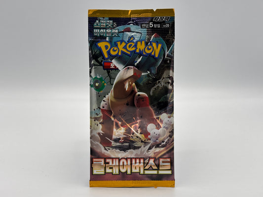 Pokémon - Clay Burst Einzelbooster koreanisch