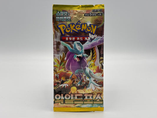 Pokémon - Wild Force Einzelbooster koreanisch