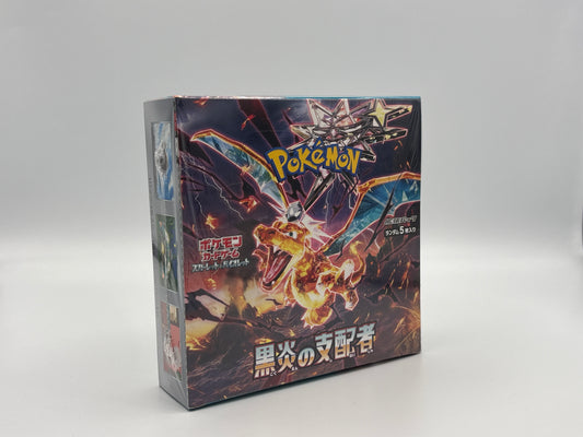Pokémon TCG – Ruler of the Black Flame Display japanisch