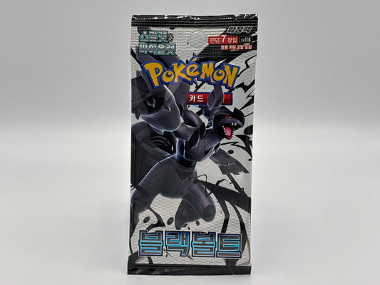 Pokémon - Black Bolt Einzelbooster koreanisch