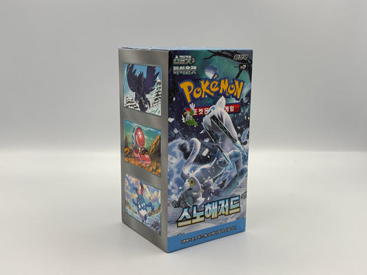 Pokémon - Snow Hazard Display (Koreanisch)