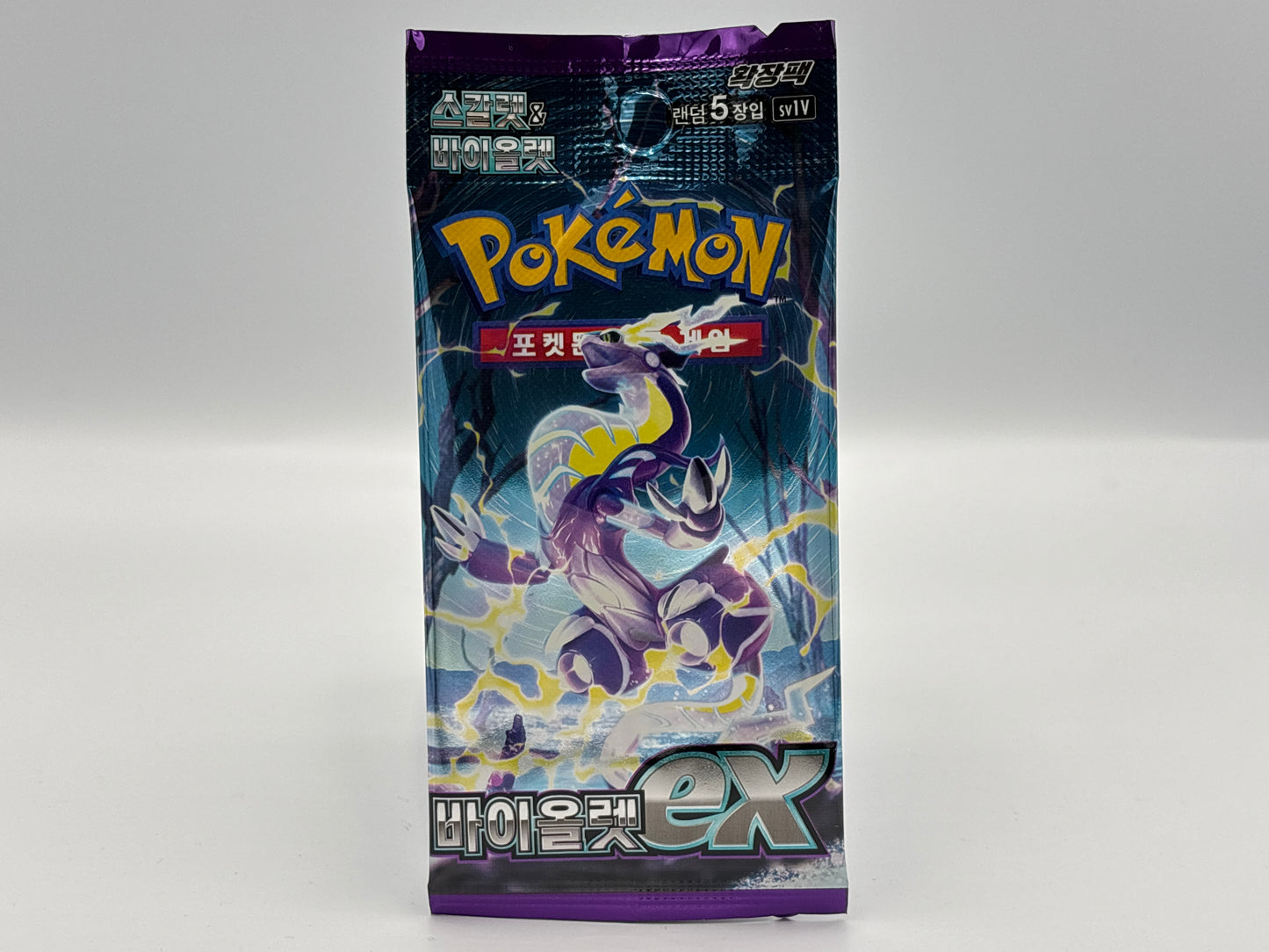 Pokémon - Violet ex Einzelbooster (Koreanisch)