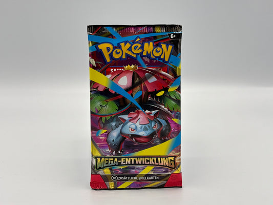 Pokémon - Mega Entwicklung Einzelbooster (Deutsch)