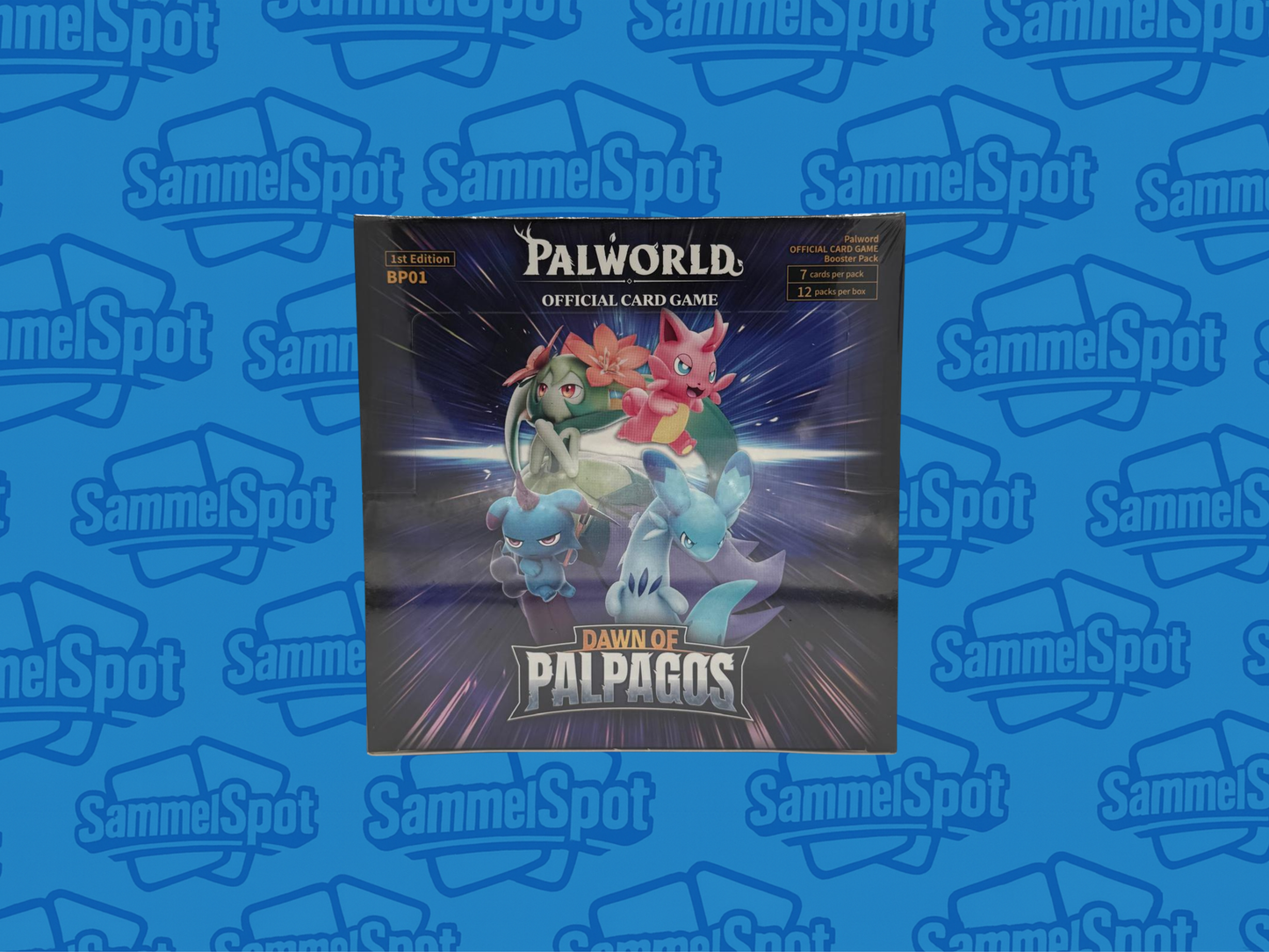 Palworld Official Card Game – Dawn of Palpagos BP01 (1st Edition) (Englisch)