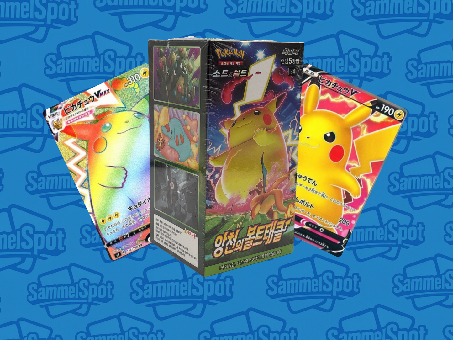 Pokémon -  Shocking Volt Tackle S4 (Koreanisch)