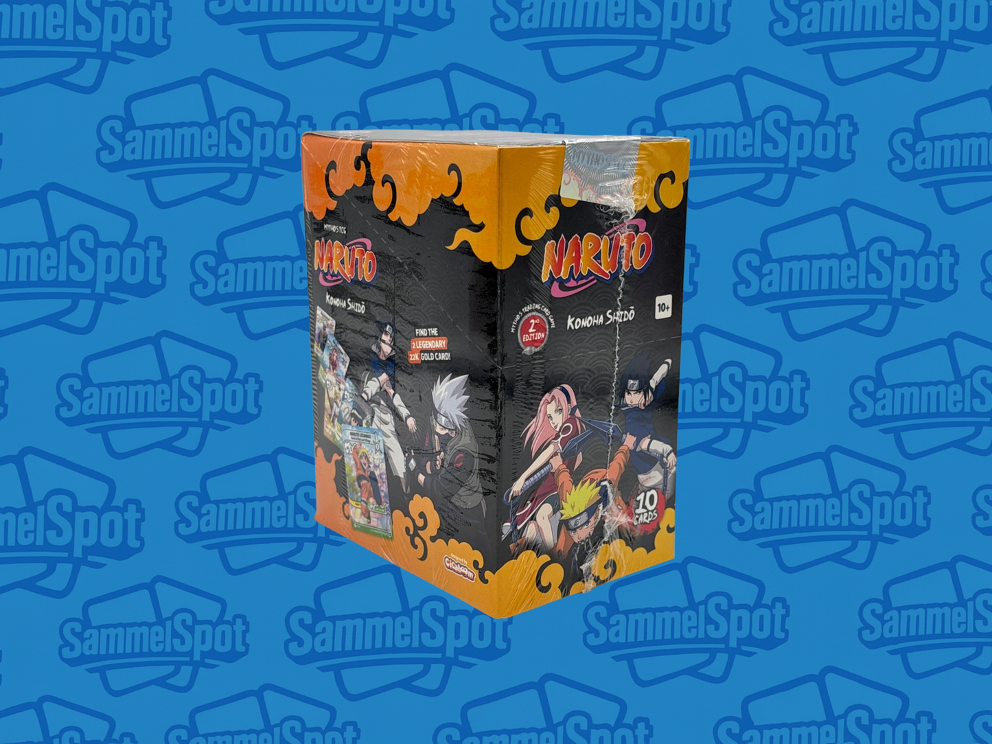 Naruto Trading Card Game – Konoha Shidō 2nd Edition Display