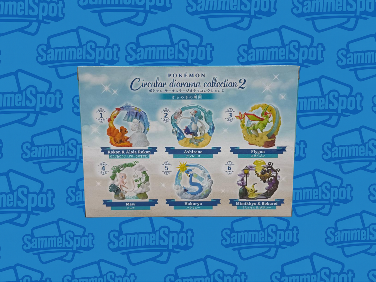 Pokémon Re-Ment – Circular Diorama Collection 2 (Japanisch)