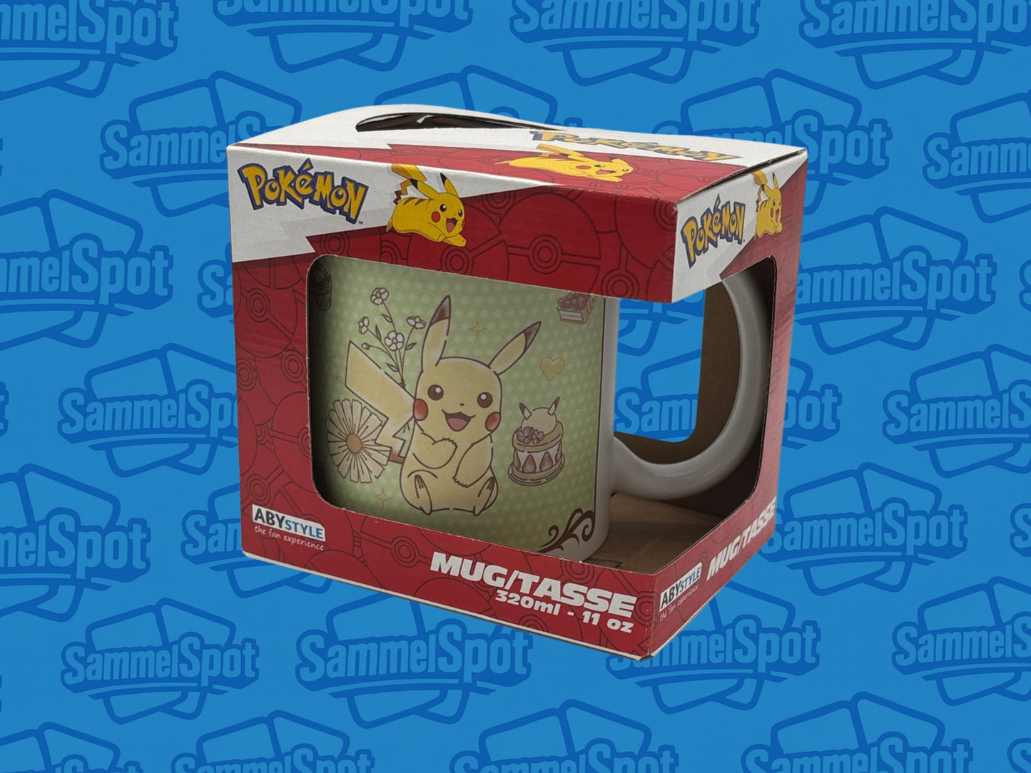 Pokémon Pikachu & Eevee Tasse – ABYstyle Mug 320ml