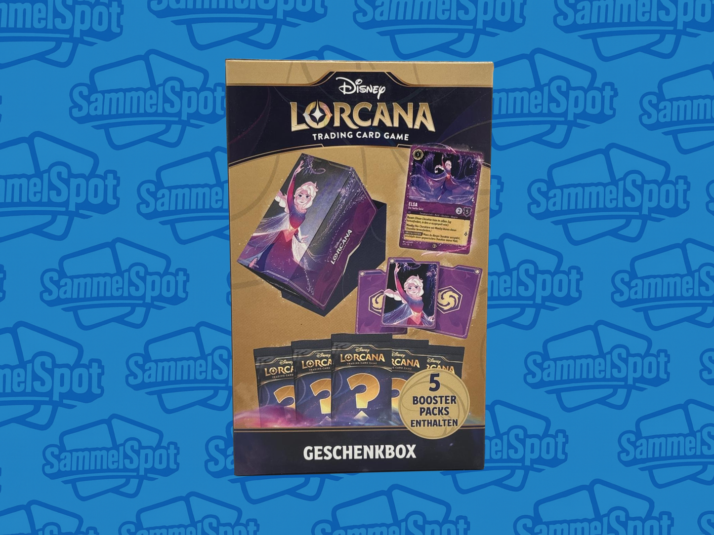Disney Lorcana Geschenkbox – Elsa Edition (Deutsch)