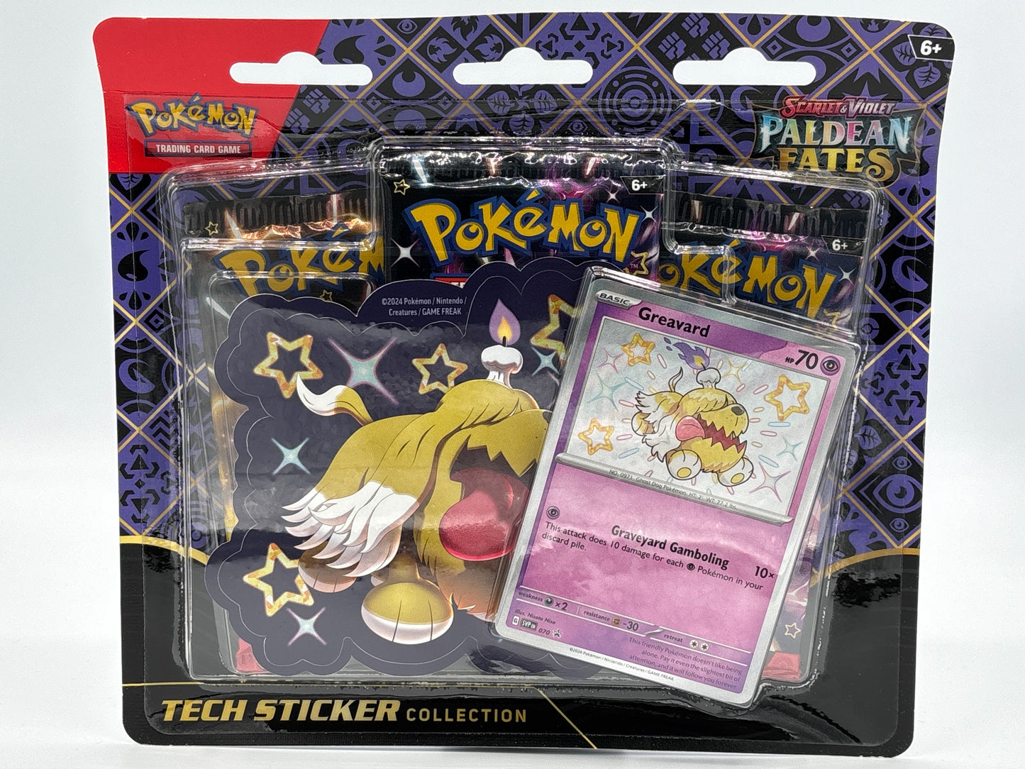 Pokémon Paldeas Schicksale Tech-Sticker-Kollektion englisch