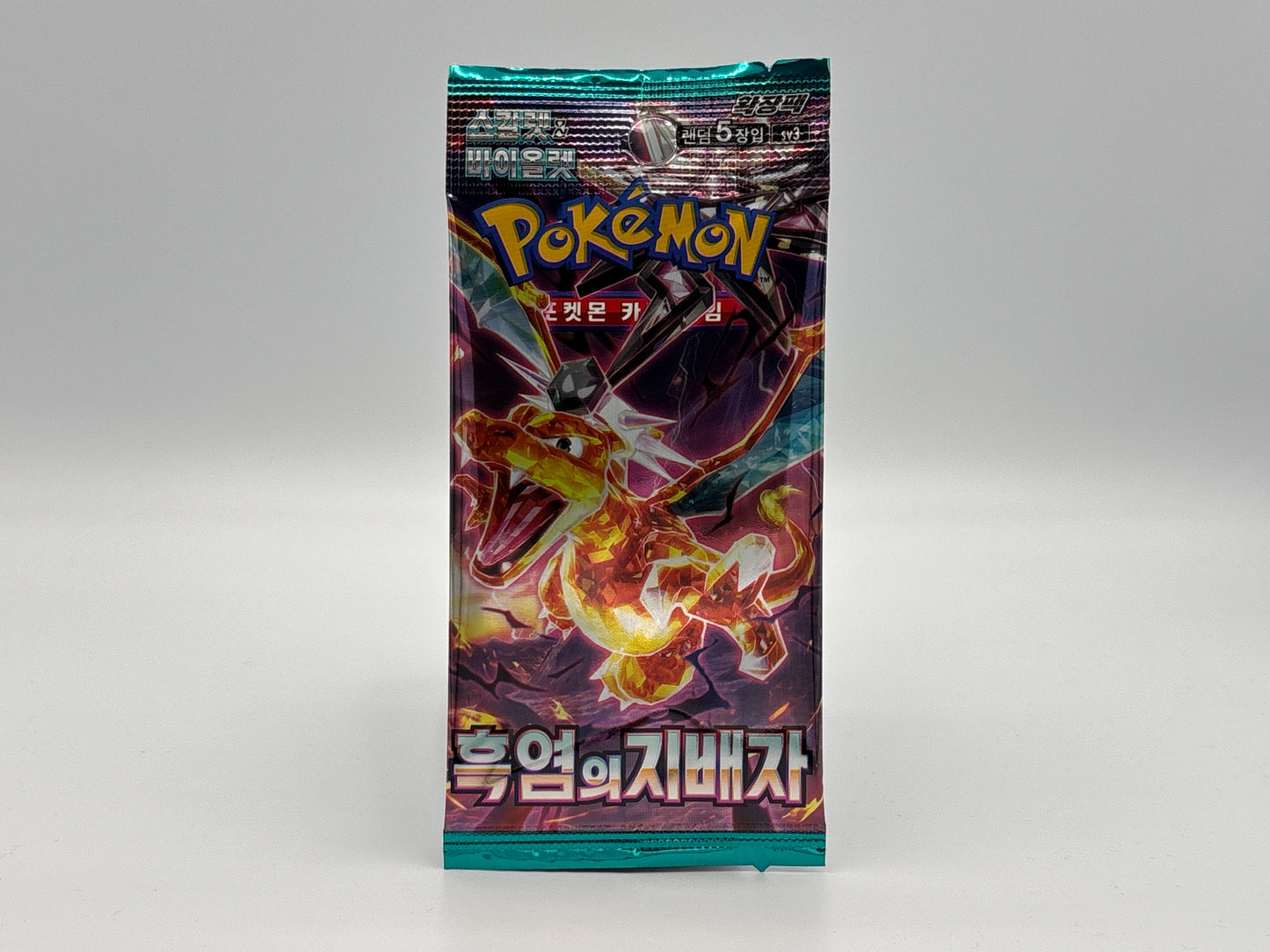 Pokémon - Ruler of the Black Flame Einzelbooster koreanisch