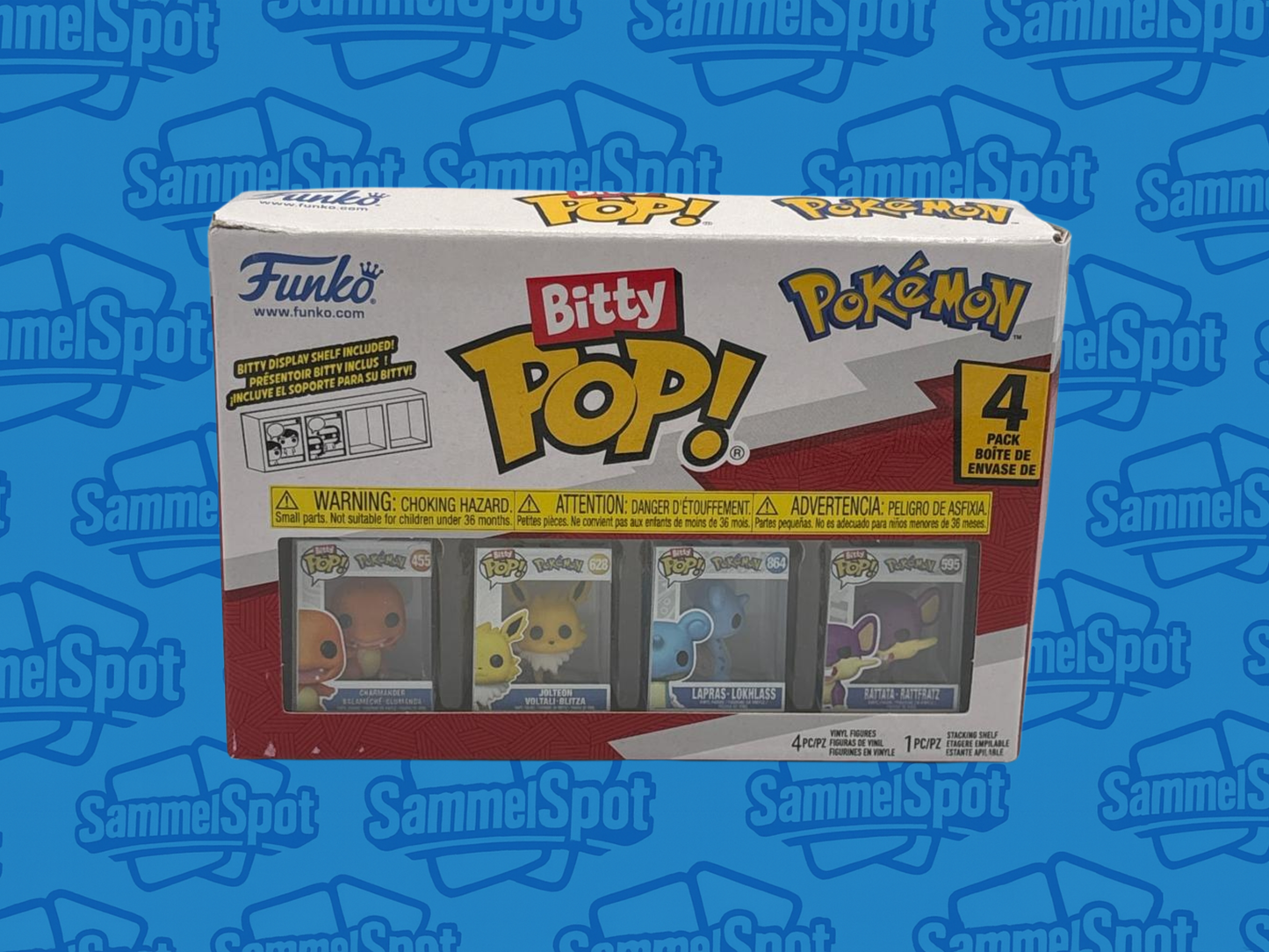 Funko Bitty Pop! Pokémon 4-Pack Mini Figures