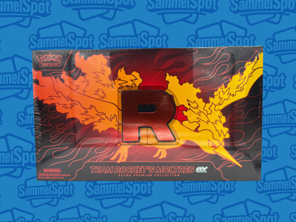 Pokémon - Team Rocket’s Moltres ex – Ultra-Premium Collection (Englisch)