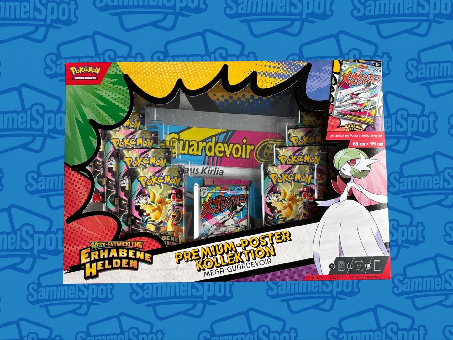 Pokémon – Premium-Poster Kollektion Erhabene Helden (Deutsch)