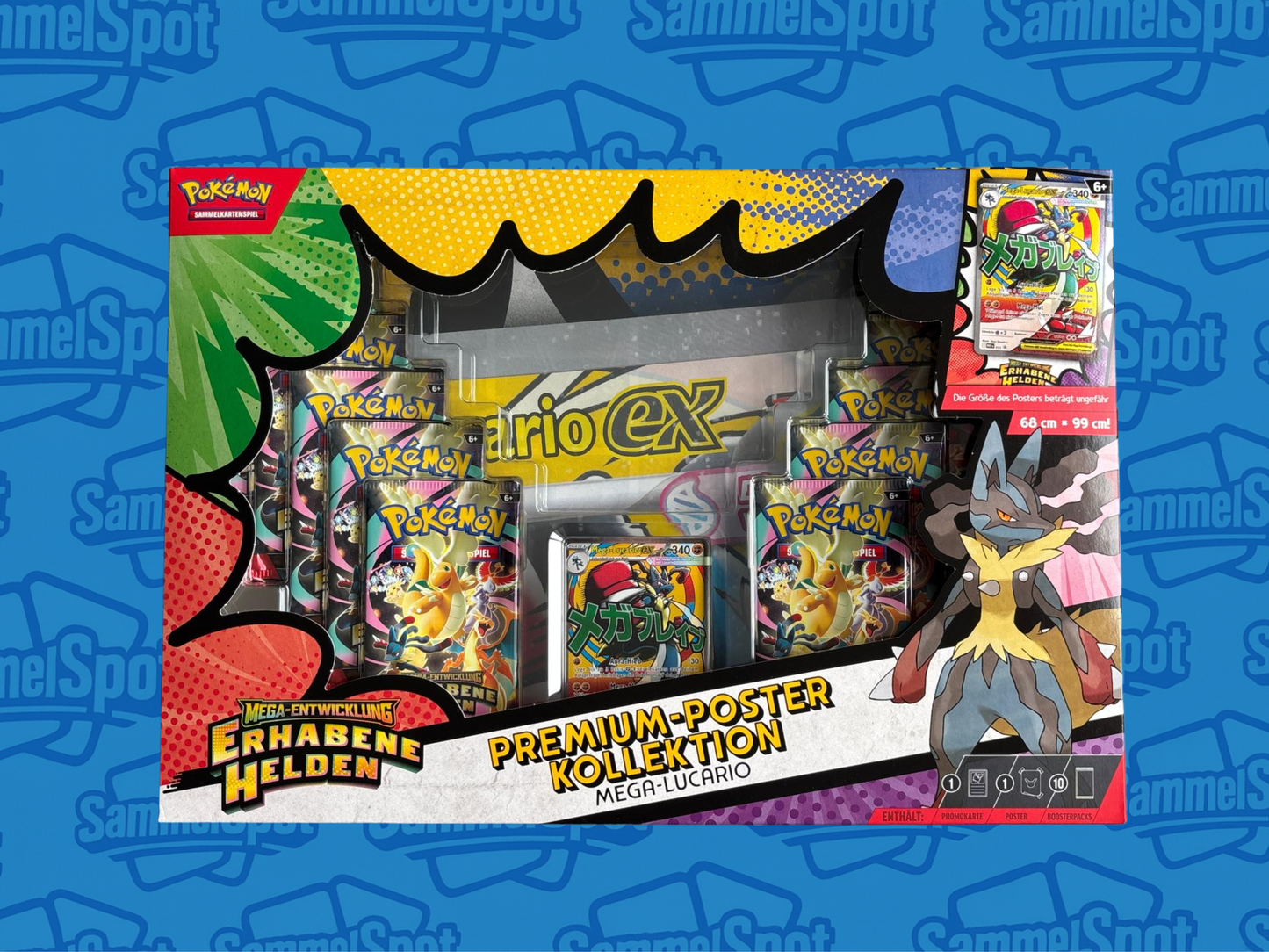 Pokémon – Premium-Poster Kollektion Erhabene Helden (Deutsch)