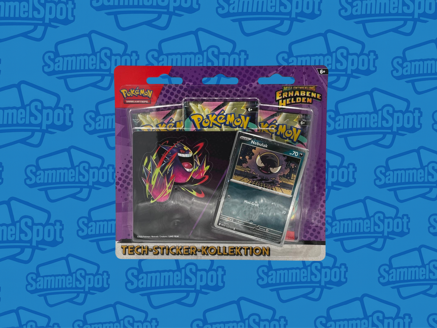 Pokémon – Tech-Sticker-Kollektion Erhabene Helden (Deutsch)